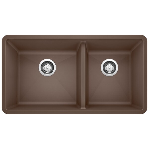 Blanco Precis 1-3/4 Bowl, Cafe Brown 441129 - main