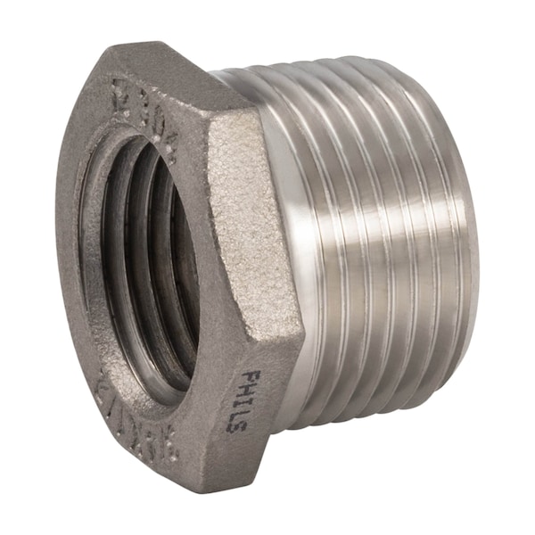 Proline Series Stainless Steel 304 3/4-in MIP x 1/2-in FIP Hex Bushing SF-870 - main