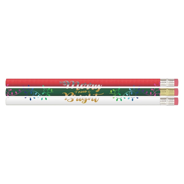 Musgrave Pencil Co Merry & Bright Pencil, 144PK D2600/12 - main