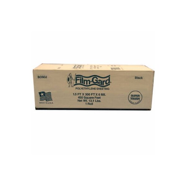 Berry Plastics 12"X300' Blk Sheeting 626002 - main