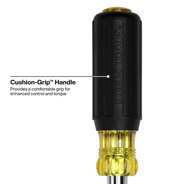 Klein Tools Multi-Bit Screwdriver / Nut Driver, 11-in-1, 8 Tips