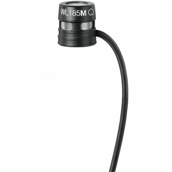 Shure 1 CM CONDENSER LAVALIER FOR SPEECH APPLICATIONS WL185MB/C-LM3 - main