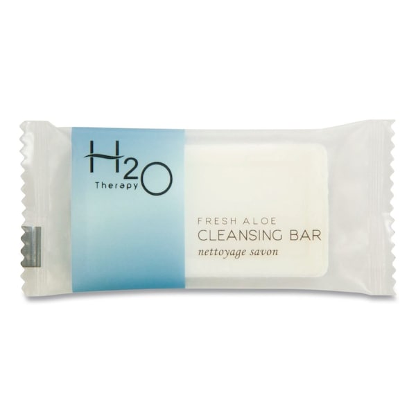 Diversified Hospitality Solutions H2O Therapy Soaps, White Tea and Lemongrass Scent, 0.5 oz Bar, 1000PK H2O21CB075 - main