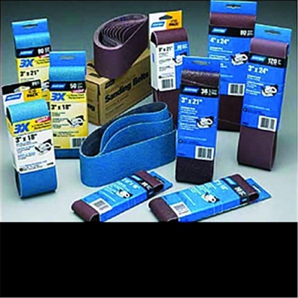 Norton Co 27992 3 x 18 in. 120X Aluminum Oxide Belt, 10PK 780727279926 - main