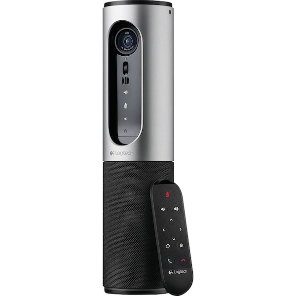 Logitech SPARE-CONFERENCECAM CONNECT SILVER - USB-WW-REMOTE CONTROL IN 993-001040 - main