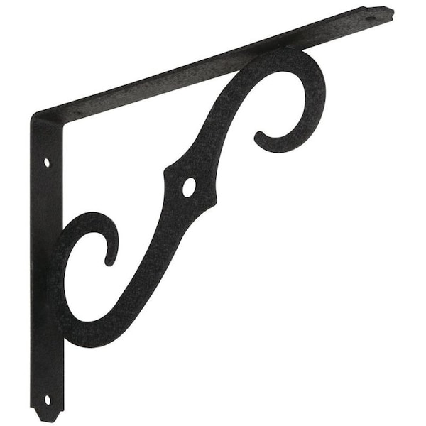 National Mfg Co SHELF BRCKT152BC 10X7BLK N229-450 - main