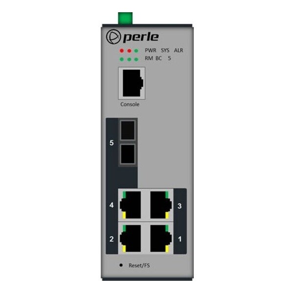 Perle Systems Perle IDS-205G - Managed Industrial Ethernet Switch with Fiber 07012900 - main