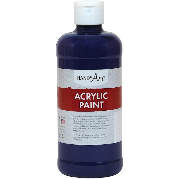 Handy Art Acrylic Paint 16 oz, Violet, 3PK 101075 - main