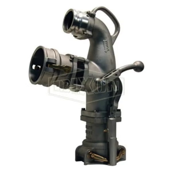 Dixon ELBOW, CO-AXIAL 4 in FEM x 3 in MALE PETROLEUM 6400F - main