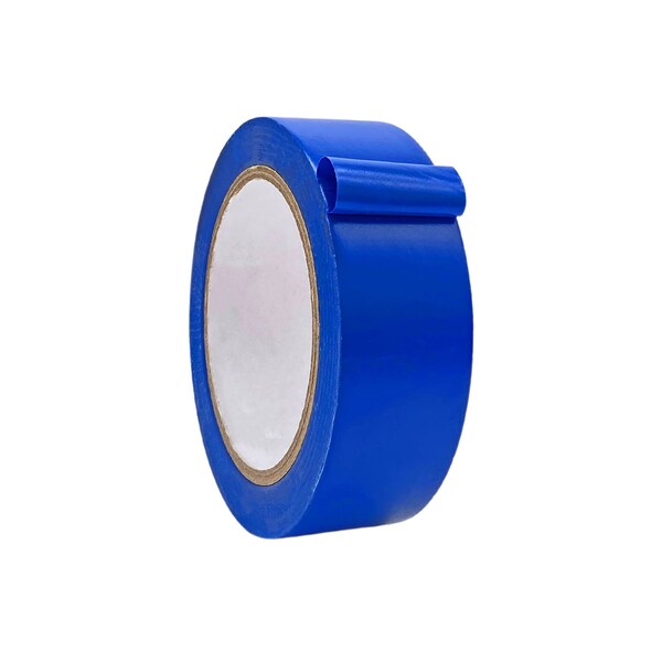 Wod Tape PVC, Dark Blue, 1.5 inch (36mm) W., 6 mil Thickness, 32 PK WOD VTC366-01500-32-36-DBL - main