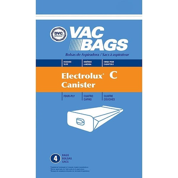 Dvc Canister Vacuum Bags For Electrolux, 4PK EXR-14005 - main