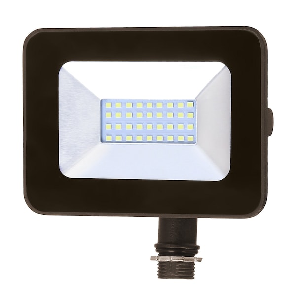 Factory 2U Lighting LED Flood Light 20w, 2000lm, 5000K, Knuckle Mount, 110-130V AC, Bronze 803816 - main