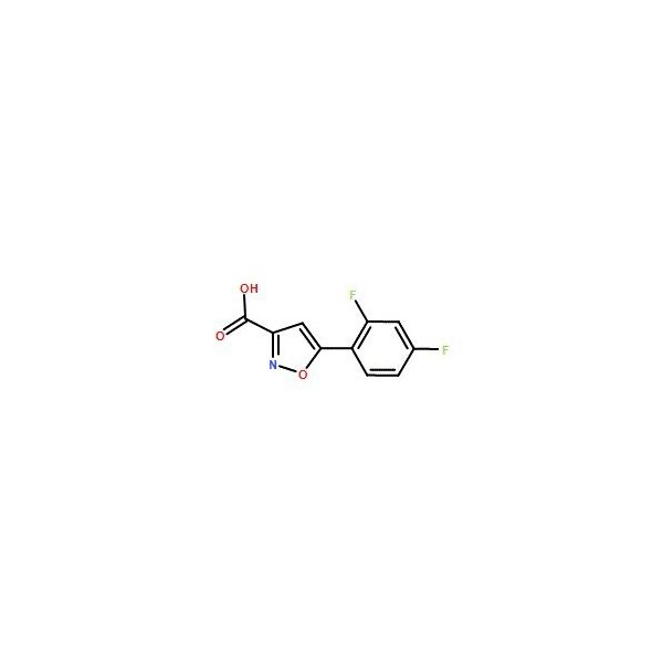 Ak Scientific 5-(2, 4-Difluorophenyl)Isoxazole-3-carboxylic acid (10g), CAS 1083224-23-0 6231AJ-10g - main