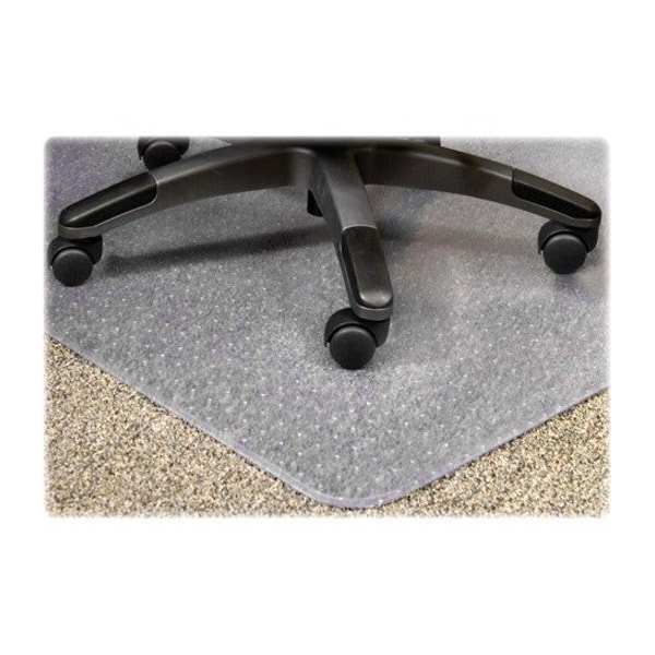 Lorell Plushmat Standard Lip Chairmat, Vinyl LLR25757 - main