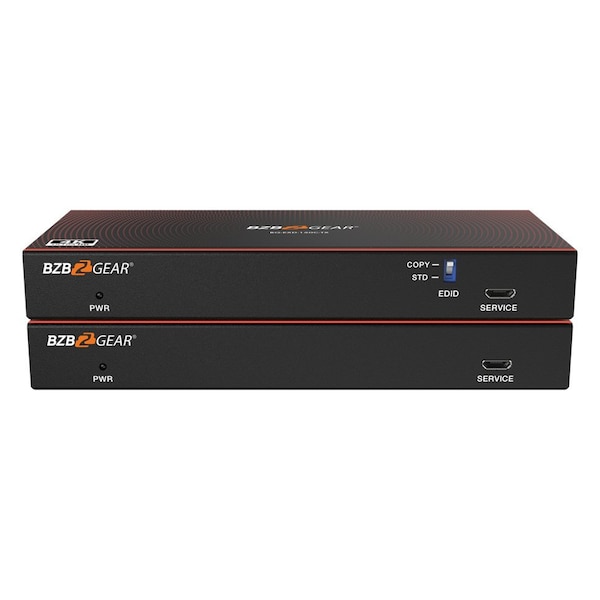 Bzbgear 4K UHD DisplayPort 1.2a KVM Extender Kit Over HDBaseT with USB/IR/RS-232 up to 492ft BG-EXD-150C - main