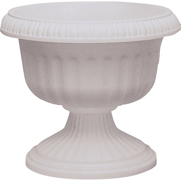 Southern Patio Urn Planter, 15-1/2 in H, 17.63 in W, 17.63 in D, Plastic, Stone UR1810ST - main