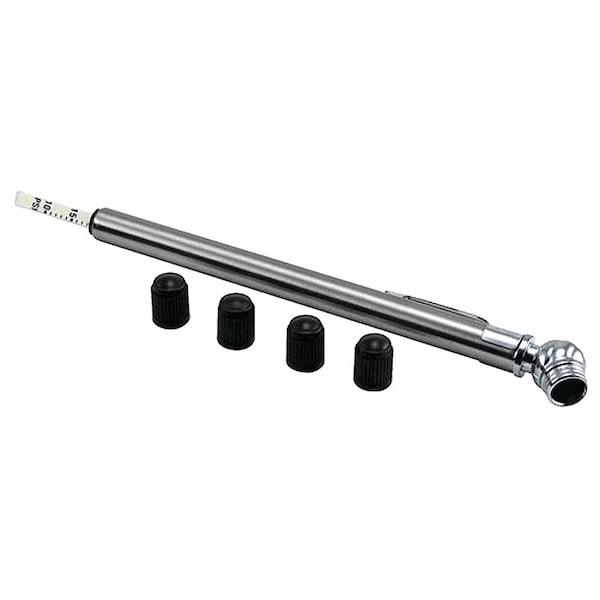 Genuine Victor 22-5-00876-8 Pencil Pressure Gauge, 10 to 50 psi, Stainless Steel Gauge Case 00876-8 - main