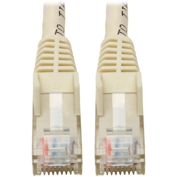 Eaton Tripp Lite Series Cat6 Gigabit Snagless Molded UTP Ethernet Cable RJ45 M/M, PoE, White, N201-06N-WH - main