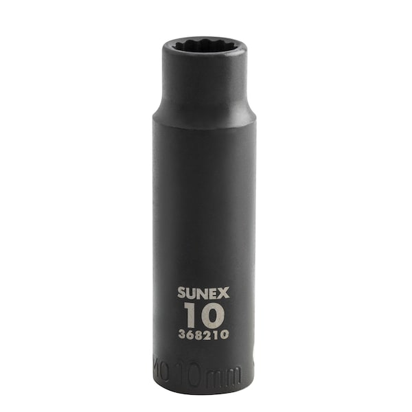 Sunex 3/8 in Drive 10Mm 12-Point Deep Impact Socket 368210 - main