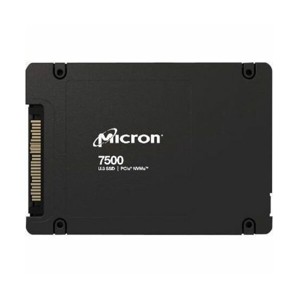 Micron 7500 Pro 15 TB Solid State Drive - Internal - U.3 (PCI Express NVMe 4.0 x4) - Read Intensive MTFDKCC15T3TGP-1BK1DABYYR - main