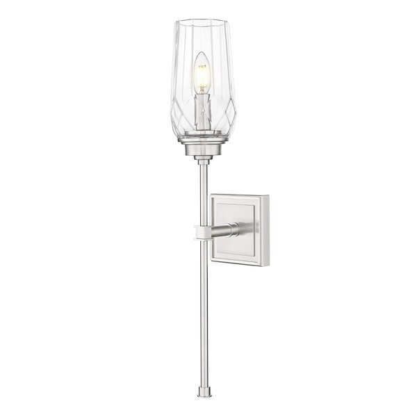 Z-Lite Cosmo Brushed Nickel 1 Light Wall Sconce 2015-1S-BN - main