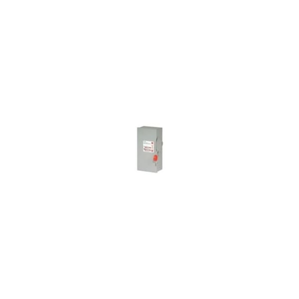 Eaton Safety Switch, Fusible, Three Phase, NEMA 3R, Steel DH361NRK - main