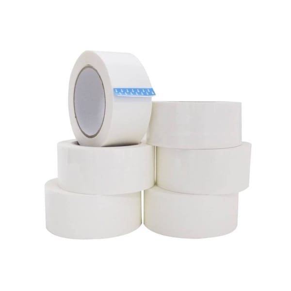Wod Tape Commercial Grade Carton Sealing Packaging Tape 2.2 Mil Acrylic Adhesive White: 49 in. x 55yds WOD CSTC22SBA-49000-LOG-55-WHI - main