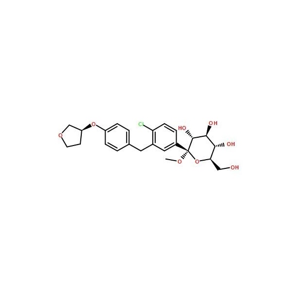 Ak Scientific 1-Methoxy Empagliflozin (1g), CAS 1279691-36-9 9599AF-1g - main