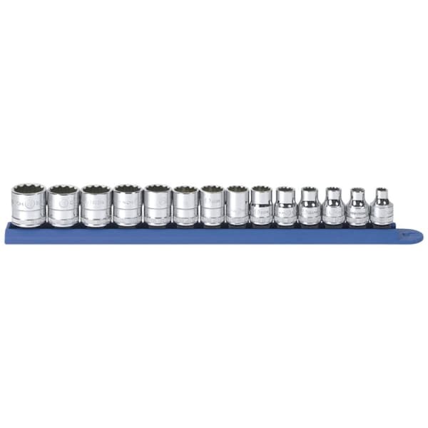 Gearwrench Sockt Set, Std, Mtric, 12 pt., 3/8"Dr, 14 pcs 80560 - main