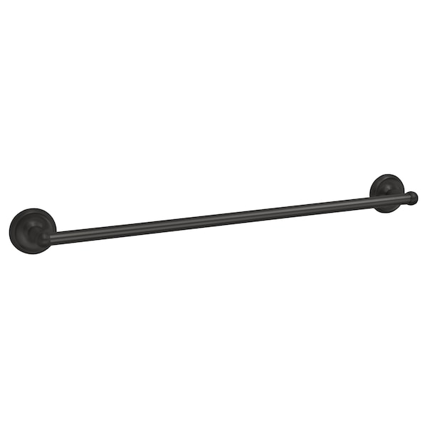 Geo Towel Holders Matte Black EV2434-MB - main