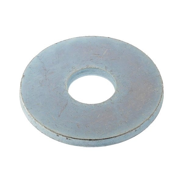 Zoro Select Flat Washer, For Screw Size 1 in , Steel Plain Finish Z9674-A - main
