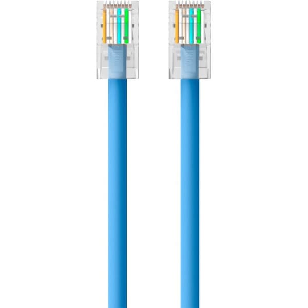 Belkin Patch Cable - Rj-45 (M) - Rj-45 (M) - 1 Ft - Utp - ( Cat 5E ) - Blue A3L791-01-BLU - main