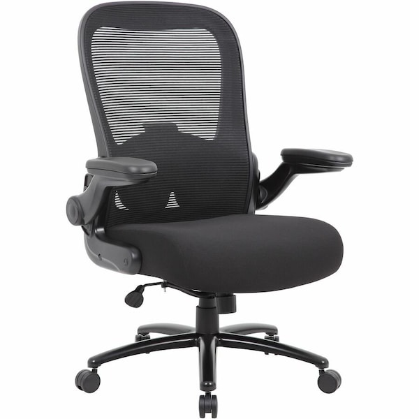 Boss Office Chair, 46 1/2 in H, Black B601-BK - main