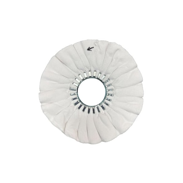 Renegade Products Usa Airway Buffing Wheels, 10 Inch, White Flannel, No Center Plate FAW10X3N2-16PDF - main
