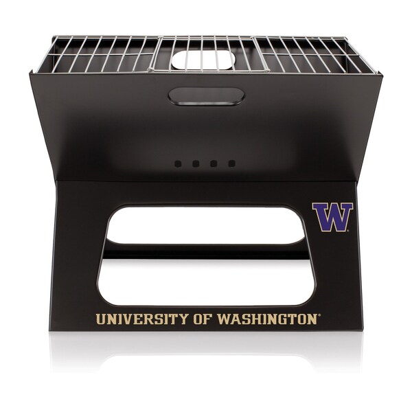 Picnic Time Family Of Brands NCAA Washington Huskies X-Grill Portable Grill - Camping Grill 775-00-175-624-0 - main
