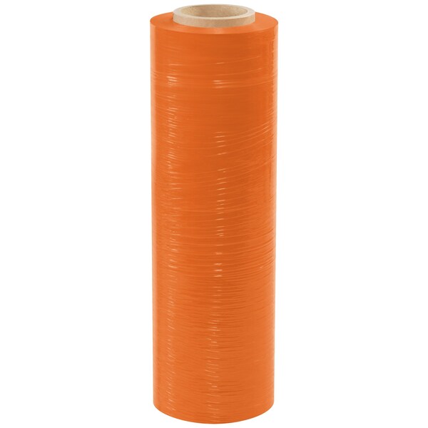 Non-Branded 18in x 59 Gauge x 1500ft Orange Color-Tinted Hand Stretch Film, 4PK SF1859TORANG - main