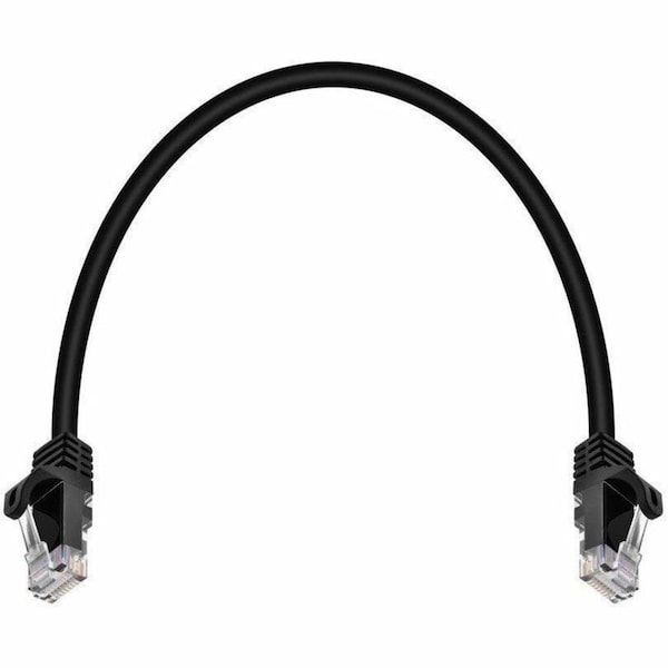 Monoprice CAT6 UTP CABLE_ 1FT BLACK 9795 - main