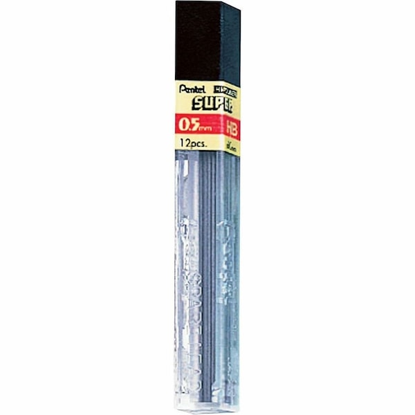 Pentel Lead Refill, HB, 0.5 mm, PK12 PENC505HB - main
