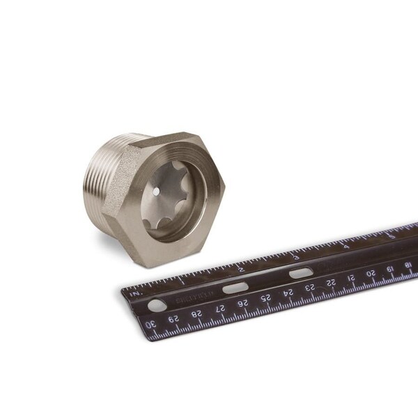 Oil-Rite Fused Window Sights - 1 1/4in. NPT, 1 3/4in., Stainless Steel, Not Applicable, 1 19/64in. A2890-16 - main