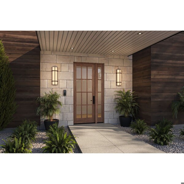 Doornmore G112, 51.5" x 98" ( 36" Door + 12" Side) Left Hand, Mahogany SDL 12 Lite Exterior Door G112-SW-3696-G104-SL_1-1_LI - main