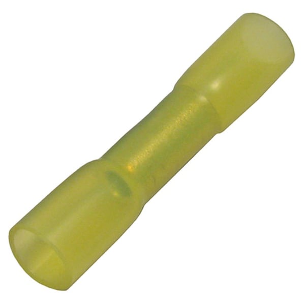 Pico Wiring Accessories Pico Crimp & Heat Shrink Polyolefin Butt Connector, 12-10 AWG Yellow, 25PK 2271GT - main