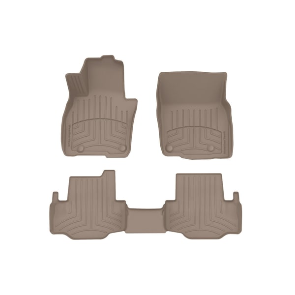 Weathertech Tan, Front and Rear FloorLiner HP 451813-1-3IM - main