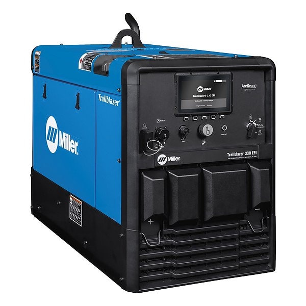 Miller Electric Engine-Driven Welder Generator, Trailblazer 330 Series, Electric Start, 12,000 W Peak 907832003 - main
