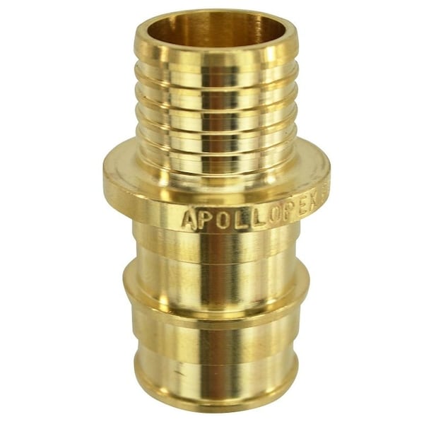 Apollo Valves ExpansionPEX Series Coupling, 34 in, Barb, Brass, 200 psi Pressure EPXBC3434 - main