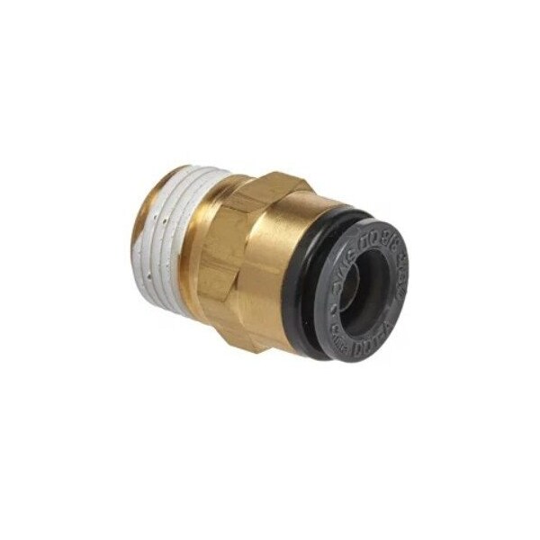 S.U.R. & R. Auto Parts Straight M Conctr 3/8"TubeX3/8"NPT (2) SRRABM340 - main
