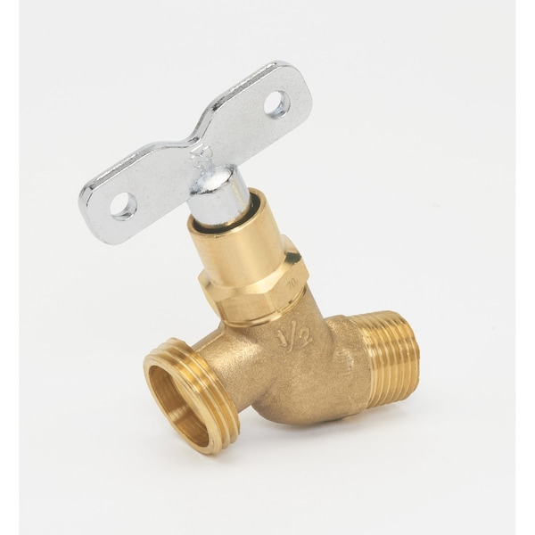 Zoro Select Hose Bibb, No Kink, Loose Key, 3/4 MPT 102-334HC - main