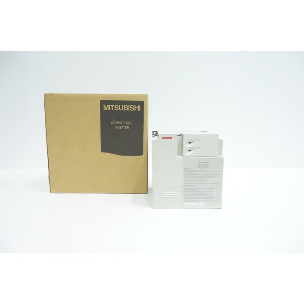 Mitsubishi AC VFD DRIVE 2HP 400-480V-AC 0.2-400HZ 380-480V-AC FR-E540-1.5K-NA - main