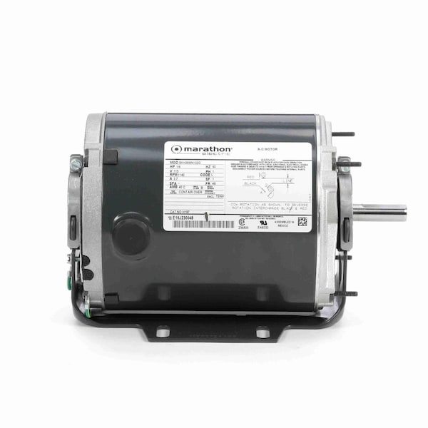 Marathon H197 1/6 HP 115V 1200 RPM SP Agricultural Fan Motor MH197 - main