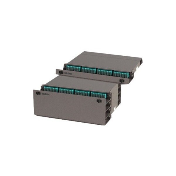 Belden 1U FX UHD PATCHPANEL HOUSING, EMPTY, BLACK FINISH, AX105563 - main