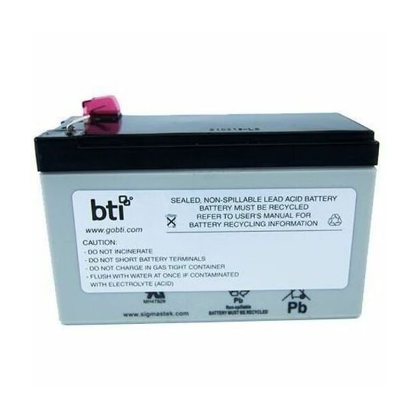 Battery Technology BTI 12V 9AH 1-CELL SEALED LEAD ACID BATTERY FOR EATON TRIPPLITE RBC51-SLA51-BTI - main